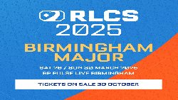 RLCS 2025 Birmingham Major - Saturday Only Ticket at bp pulse LIVE in Birmingham